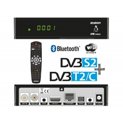 EDISION OS NINO DVB-S2 + DVB-T2/C Full HD δορυφορικός δέκτης