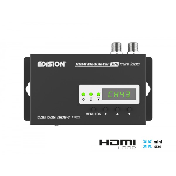 HDMI MODULATOR 3in1 mini loop