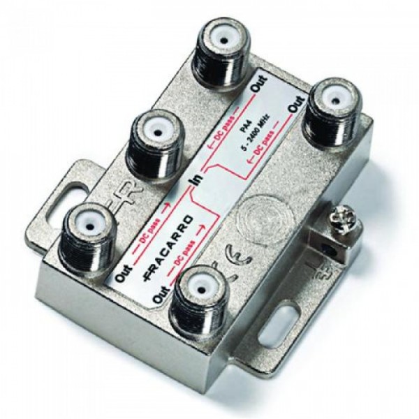 Fracarro PA4 Διακλαδωτήρας TV-SAT 4 εξόδων UBB (5-2400 MHz)