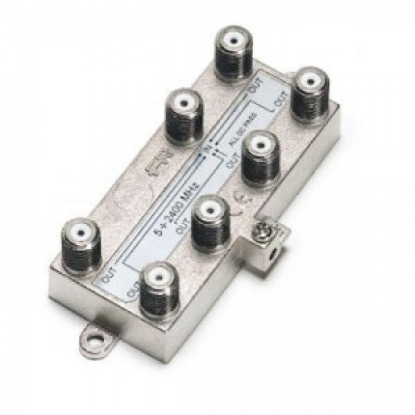 Fracarro PA6 Διακλαδωτήρας TV-SAT 6 εξόδων UBB (5-2400 MHz)