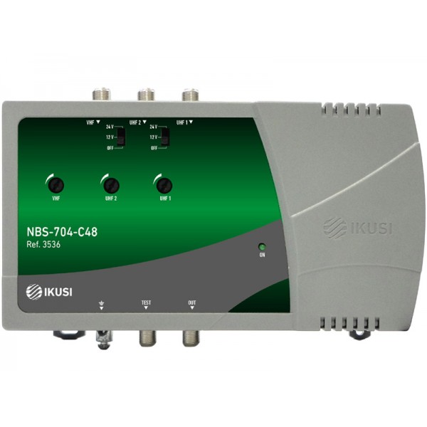 IKUSI NBS-704-C48 Ενισχυτής πολλαπλής ζώνης