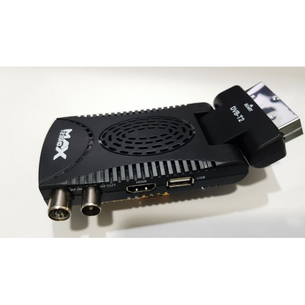  Επίγειος Ψηφιακός Αποκωδικοποιητής MAX T230 Mini Scart HDMI MPEG4