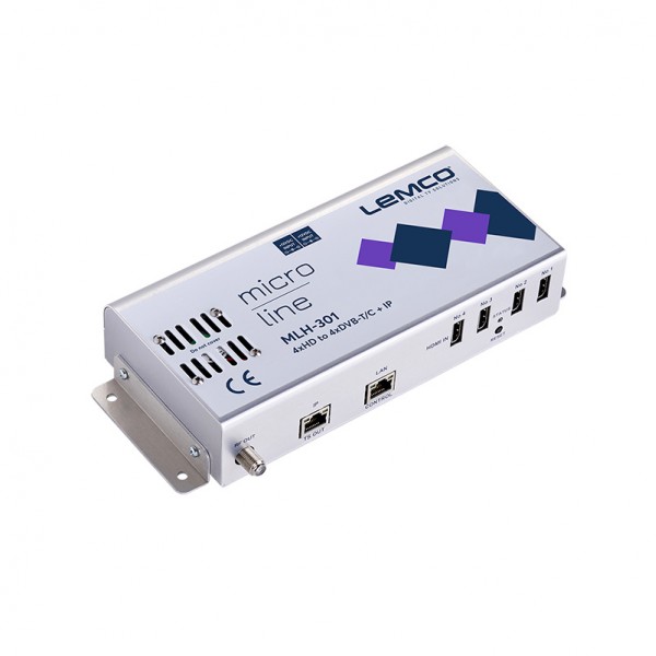 LEMCO MLH-301 4 x HDMI σε 4 x DVB-T/C + IP streaming