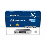 EDISION OS NINO PRO S2X + T2/C Silver H265 WiFi Bluetooth 