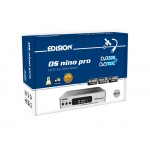 EDISION OS NINO PRO S2X + T2/C Silver H265 WiFi Bluetooth 