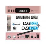 EDISION OS NINO PRO DVB-S2X H265 WiFi BLUETOOTHEDISION OS NINO PRO S2X + T2/C Rose Gold H265 WiFi Bluetooth