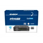 EDISION PING T2/C Full High Definition DVB-T2/C H265 HEVC 10 Bit