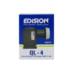 LNB QL-4 QUATTRO EDISION για 1 Δορυφόρο σύνδεση με Πολυδιακόπτη