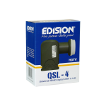 EDISION LNB QSL-4 QUAD για 1 Δορυφόρο και 4 δορυφορικούς δέκτες
