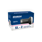 EDISION LNB SL-2 SINGLE για 1 Δορυφόρο και 1 δορυφορικό δέκτη