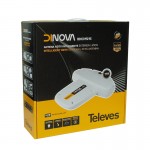 TELEVES 144145 DINOVA BOSS LTE Κεραία για τοποθέτηση σε τροχόσπιτα, τροχοβίλες, camping