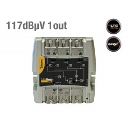 TELEVES 562401 Ενισχυτής κεντρικής FM-VHF-UHF-UHF 38dB/117dBμV