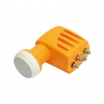 TELEVES 747701 LNB Quattro για σύνδεση με πολυδιακόπτη, χρώματος πορτοκαλί