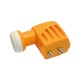 TELEVES 747802 LNB Twin  για 1 Δορυφόρο και 2 δορυφορικούς δέκτες
