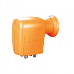 TELEVES 761001 LNB QUATTRO για 1 Δορυφόρο και 4 δορυφορικούς δέκτες