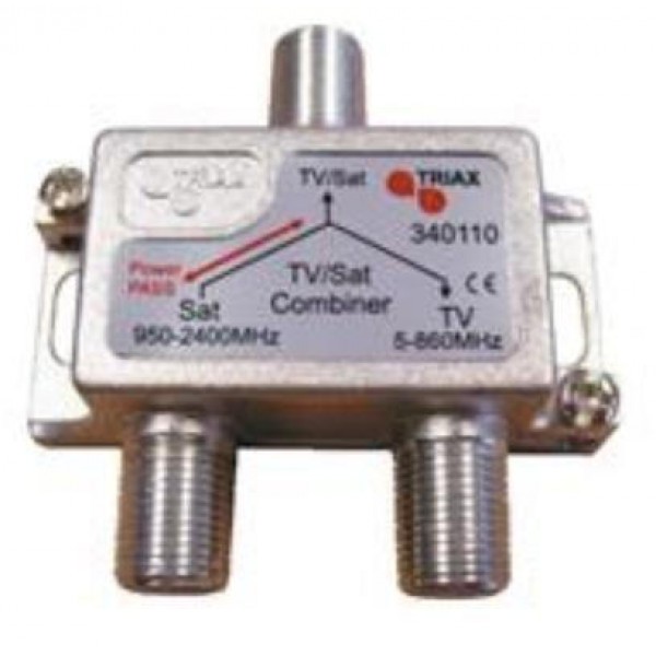 Triax TV/SAT combiner diecast housing 340110