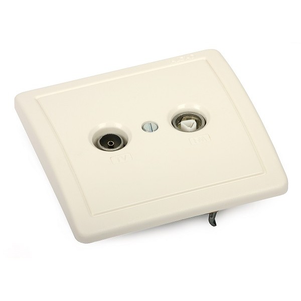 ALCAD EM-200 Front Plate TV-FM (For BM & BC outlets)