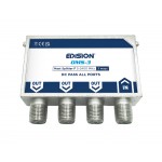 Edision Διακλαδωτής ιστού 3 ways F 5-2400Mhz OMS-3