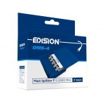 Edision Διακλαδωτής ιστού 4 ways F 5-2400Mhz OMS-4