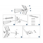 Edision Κεραία TALOS 15db 5G 21-48