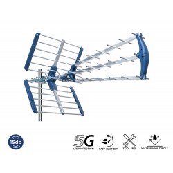 Edision Κεραία TALOS 15db 5G 21-48