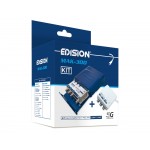 Edision KIT Ενισχυτής ιστού MAK-300 5G 2UHF 1VHF +PSU 24V