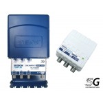 Edision KIT Ενισχυτής ιστού MAK-300 5G 2UHF 1VHF +PSU 24V