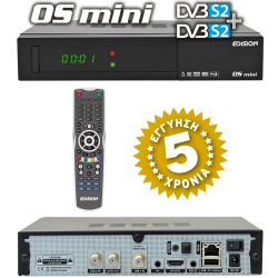 EDISION OS MINI DVB-S2 + DVB-S2
