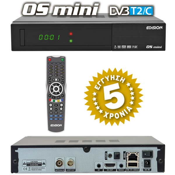 EDISION OS MINI DVB T2_C