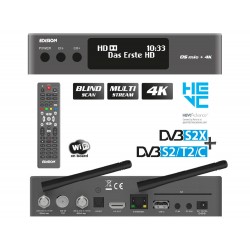 EDISION OS MIO+ 4K S2X + S2/T2/C Grey