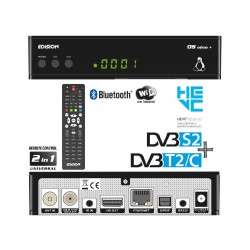 EDISION OS NINO+ DVB-S2 + DVB-T2/C Full HD δορυφορικός δέκτης
