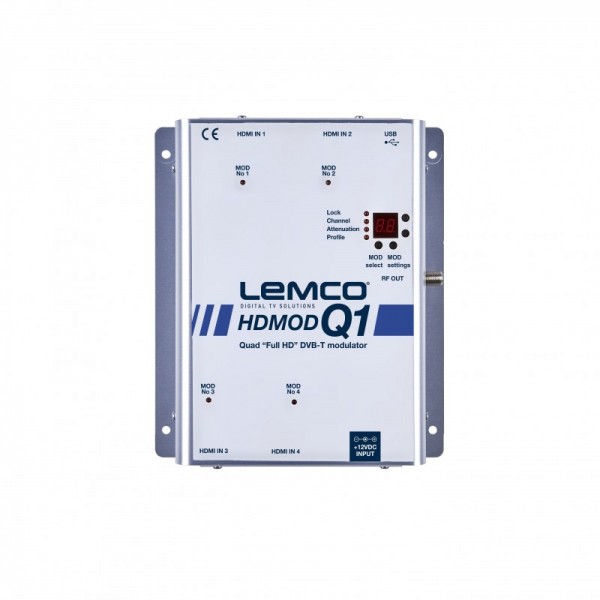 LEMCO HDMOD-Q1 Τετραπλός Full HD διαμορφωτής DVB-T