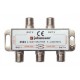 Johansson 4504 διακλαδωτής 4 εξόδων με DC pass