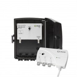 Ikusi SBA-100-C69 Ενισχυτής ιστού + Μονάδα τροφοδοσίας