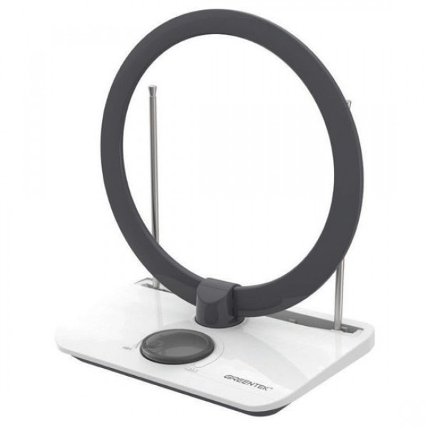 Greentek Κεραία UVR-AV553 Εσωτερικού Χώρου Γκρι