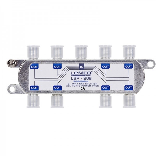 LEMCO LSP-208 Διακλαδωτής Splitter 8 εξόδων
