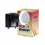 LNB SCR-1 QUAD UNICABLE EDISION για 1 Δορυφόρο, 4 δέκτες στο ίδιο καλώδιο