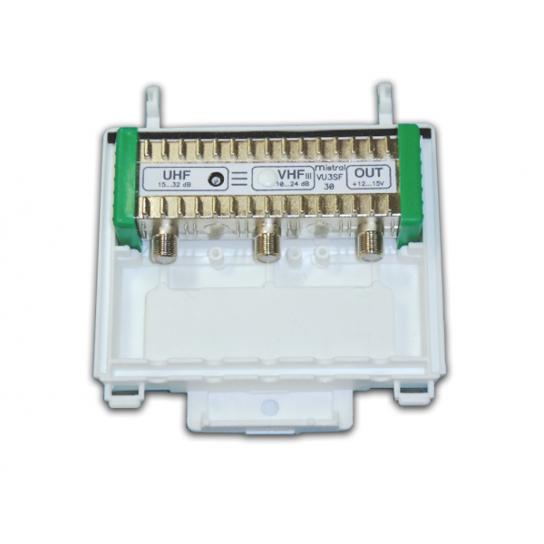 VU3sF30 ενισχυτής ιστού ρυθμιζόμενος 30dB/105dBμV 12V