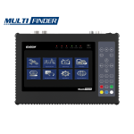 EDISION MULTI-FINDER Δορυφορικό, Επίγειου Ψηφιακού, CCTV Tester