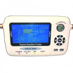 FSM DVB - S Δορυφορικό ψηφιακό πεδιόμετρο  DVB - S / DVB - S2