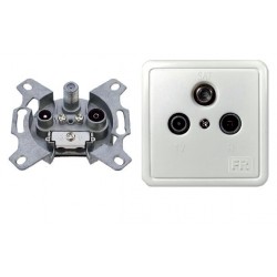 Πρίζα διέλευσης Fracarro PR3-10-DC 3db