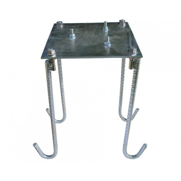 Βάση πακτώματος πυλώνα με αγκίρια - PYL82 - PYL77