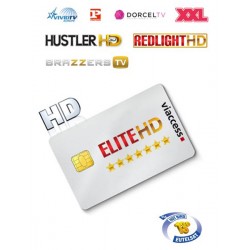 ELITE 6+stars 6+1 κανάλια / 12 μήνες συνδρομητική κάρτα ενηλίκων HOTBIRD 13, VIACCES