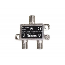Televes 453003 splitter 2 ways F 5-1218 MHz