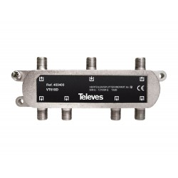 Televes 453403 splitter 6 ways F 5-1218 MHz