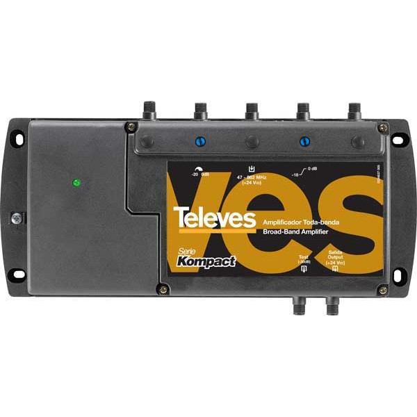 TELEVES 5308 kompact Ενισχυτής κεντρικής 34-44db