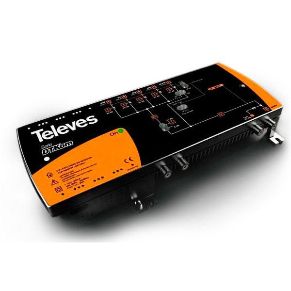 TELEVES 5340 DTCOM ενισχυτής κεντρικής εγκατάστασης 123dBμV