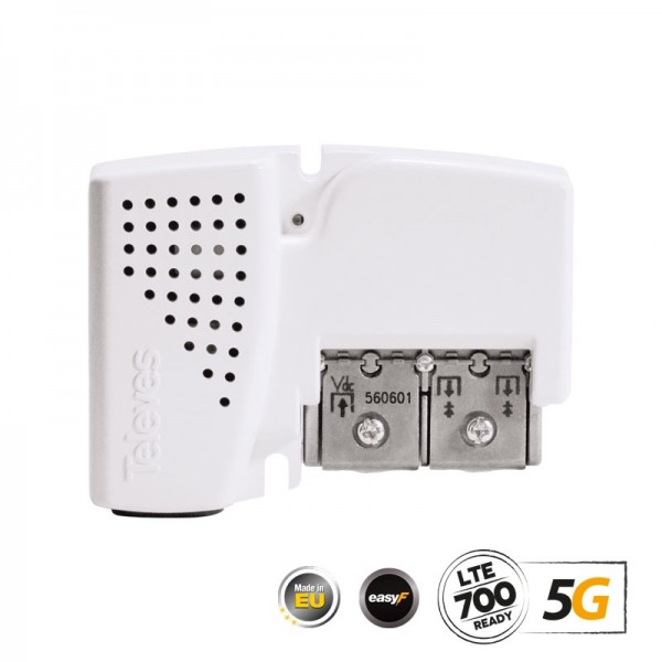 Televes 560601 PicoKom ΕΝΙΣΧΥΤΗΣ ΓΡΑΜΜΗΣ AGC 5G LTE UHF/VHF/SAT 2out
