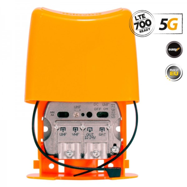 Televes 561621 NanoKom ΕΝΙΣΧΥΤΗΣ ΙΣΤΟΥ 5G LTE UHF/VHF/SAT
