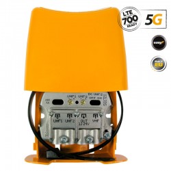 Televes 561721 NanoKom ΕΝΙΣΧΥΤΗΣ ΙΣΤΟΥ 5G LTE UHF/UHF/VHF